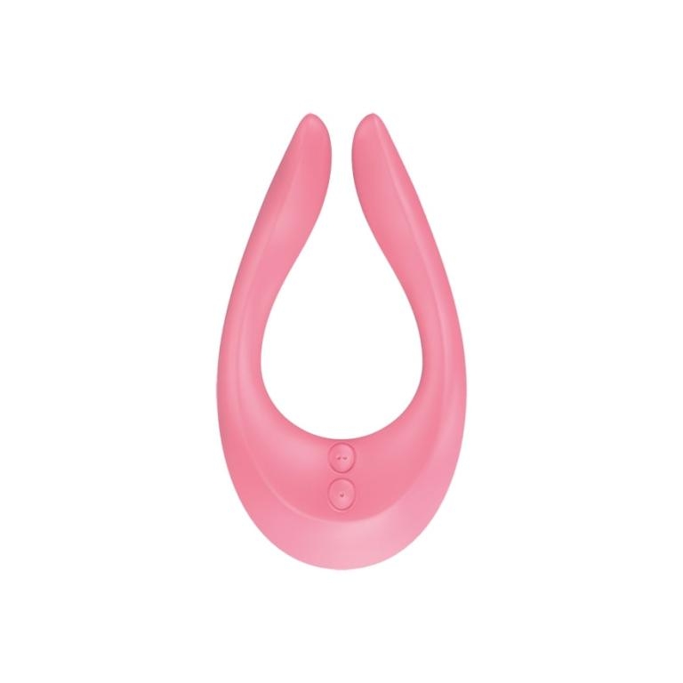 Вибратор для двоих "Partner Multifun 2" розовый 